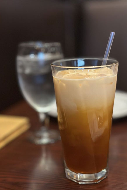 Aiyara Thai Cuisine Temecula CA Best Restaurant thai iced tea
